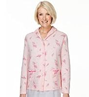 Floral Quilted Bed Jacket