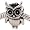 Believe Beads x1 Owl Charm Bead will fit Pandora/Troll/Chamilia Style Charm Bracelet, slide on slide off charm bead.