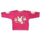 Zutano Fleece Garden Bunny Pullover by Zutano