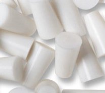 WIDGETCO #0 White Silicone Rubber Stoppers(QTY 1)