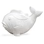 Unique Fish Shape Cookie Jar/Canister For Nautical And Beach Home Kitchen Decor / White Fish Shape