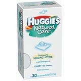 Huggies Natural Care Disposable Washcloths - 20... by Huggies
