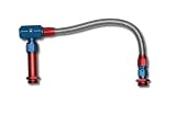 Edelbrock / Russell 641090 -6 Anodized Dual Fuel Inlet Carburetor Kit without Gauge