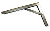 Knape & Vogt Folding L-Bracket 16x10-1/2 Zinc