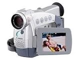 Canon MV500 - Camcorder - 540 Kpix - optical zoom: 18 x - Mini DV - metallic silver