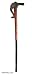 Wood walking stick, 'African Elephant'