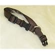 Hamilton EARTH SERIES Deluxe 3/4" Adjustable Nylon Dog Collar, Brown, Medium (16-22 in)