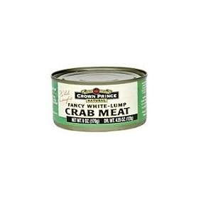 Click here to buy Crown Prince Fancy White Crab Meat ( 12x6 OZ) ( Value Bulk Multi-pack) by CROWN.