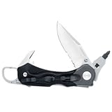 LEATHERMAN Knife h503 Straight/Serrated Edge Gray Nylon Sheath Box Model # 830523
