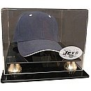 New York Jets Gold Risers Case-Up Hat Display Case