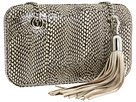 BCBGMAXAZRIA Chain Box Clutch Handbags - White