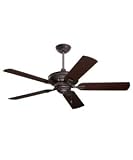 21PI1JObqXL. SL160 Emerson Fan CF452ORB 52 Carrera Bella Traditional Energy Star Flush Mount Bronze Ceiling Fan