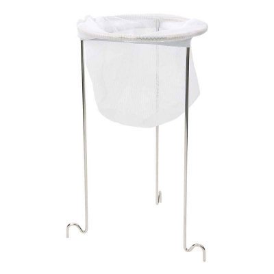 Faringdon Jelly strainer metal stand and reusable nylon bag 29