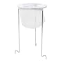 Faringdon Jelly strainer metal stand and reusable nylon bag 29