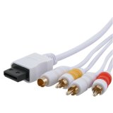 AV Composite and S-Video Cable for Nintendo Wii