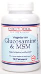 Protocol for Life Balance Vegetarian Glucosamine + MSM - 120 Vegitarian Capsules