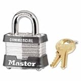 Master Lock Padlock 1-9/16" 9/32" Dia. 1-1/2" Keyed Different Carded Master Lock [並行輸入品]