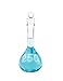 92812G-5-5 mL - KIMAX Volumetric Flasks with [ST] Glass Stopper, Wide Mouth, Class A, Kimble Chase - Case of 6