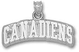 Montreal Canadiens "Canadiens" Pendant - Sterling Silver Jewelry