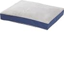 Woolrich Dog Gone Smart&trade; Rectangle Canvas/Sherpa Dog Bed 26x34, BLUE