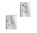 Kitchen & Housewares : Blomus 66784 Stainless Steel Muro Magnets, Set of 4