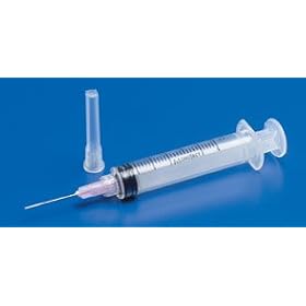 ^Monoject Standard <b>Syringes</b> - Standard <b>Syringes</b> - 6cc Syringe, Luer Lock Tip Min.Order is 1 BX ( 50 Each / box; )