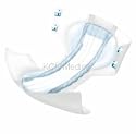 Abri-Form® X-Plus Brief - Medium - Fits 28" to 44" - Absorbs 3600ml - Bag