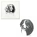 Bernese Mountain Dog Tile by Porcelain by Rosalinde (4' x 4')