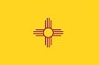 Valley Forge Nylon New Mexico State Flag, measures 3-Foot x 5-Foot