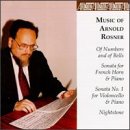 cover of Music of Arnold Rosner