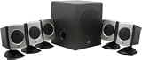 iConcepts 79233N 5.1 Speaker System with Subwoofer (Black)