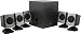 iConcepts 79233N 5.1 Speaker System with Subwoofer (Black)