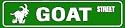 GOAT STREET pet farm stock road sign