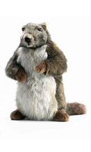 21PJKoTjnzL Mama Marmot Groundhog 12.75 Plush Stuffed Animal Toy By Hansa