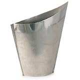 Nickel vase, 'Metal Sails'