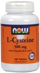 L-Cysteine by NOW Foods - (500mg - 100 Tablets)