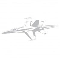 Fighter Jet Wall Applique Military Plane Pilot Boy's Room Decor