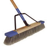Harper Brush Works 24-Inch Fine Push Broom 553024A