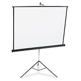 Quartet Portable Tripod Projection Screen, 60 x 60 Inches, High-Resolution, Matte Surface (560S)