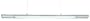 Lite Source LS-1846SILV Bryce Ceiling Lamp, Silver