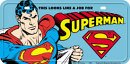  : Superman Comic Strip License Plate
