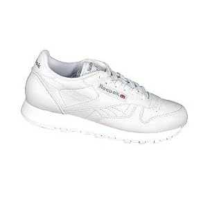 Reebok Women's Classic Leather Running Shoe-White