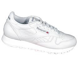 Reebok Women's Classic Leather Running Shoe-White