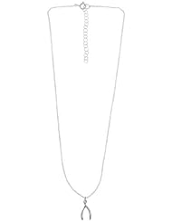 Boma Sterling Silver Wishbone Necklace
