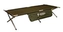 Deluxe Military "Style" Heavy-Duty King Size Aluminum Folding Cot (600 pound capacity)