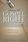 Getting the Gospel Right under Protestant in The Books Store
