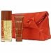 Opium By Yves Saint Laurent For Women. Set-edt Spray 1.6 Ounces & Body Lotion 3.3 Ounces & Bag
