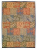 Flora Leaves Floral Aurora Blanket/Throw