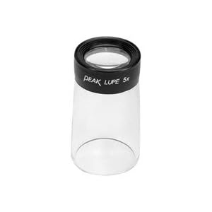 5x Fixed Focus Loupe With Clear Skirt by