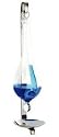 Ambient Weather B1025C Antique Storm Glass Wall Mount Liquid Barometer with Drip Cup